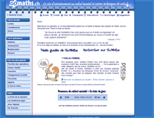 Tablet Screenshot of gomath.ch